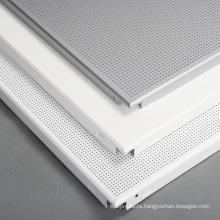 600x600 perforated aluminum false ceiling tiles from china factory